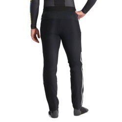 Разминочные брюки Sportful Apex Pant 2024 чёрные с белым